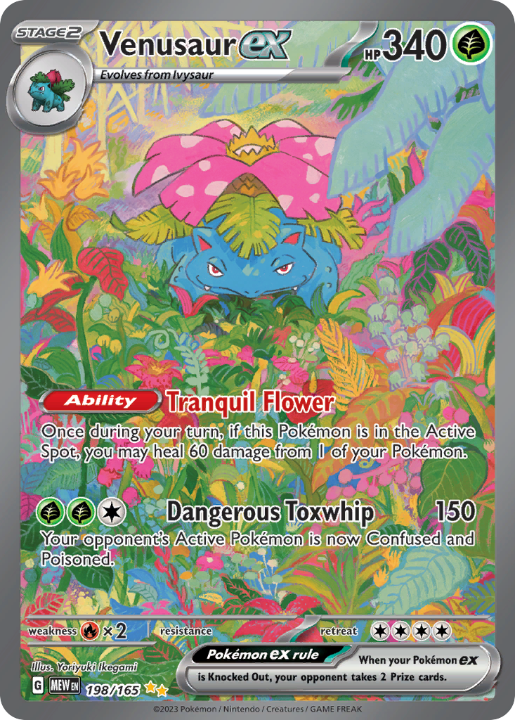 Venusaur ex  198/165