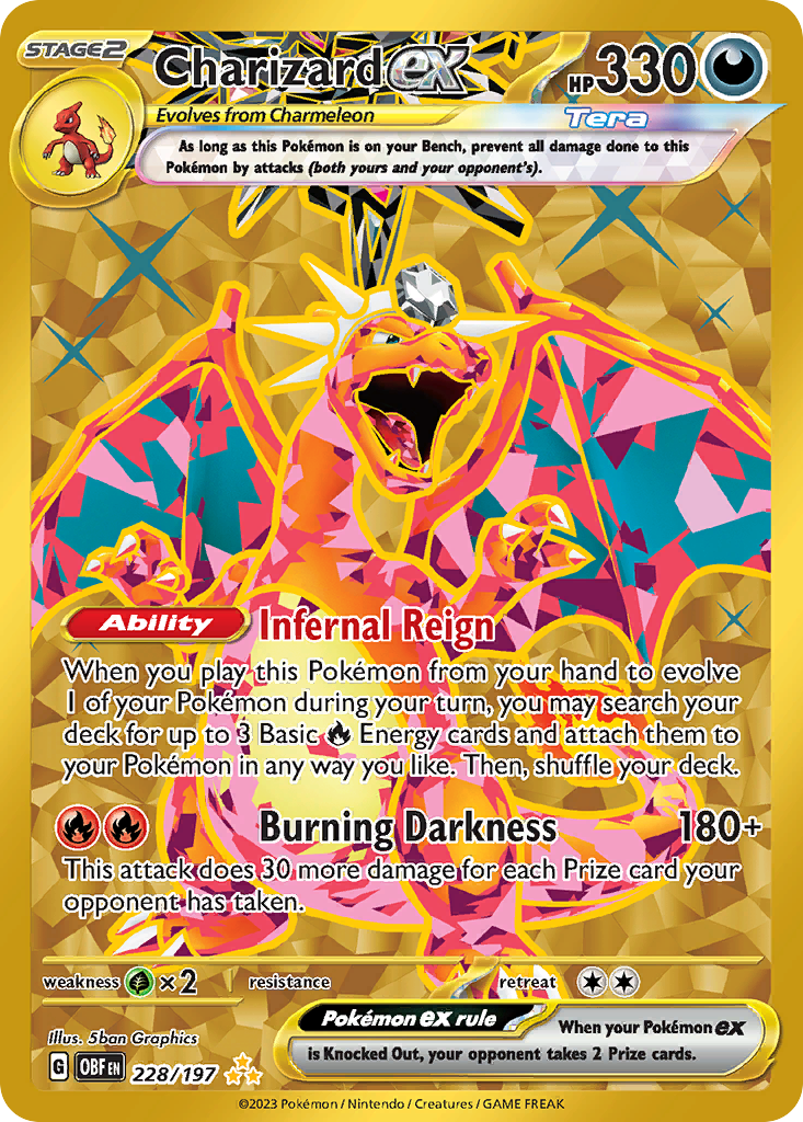 Charizard EX 228/197