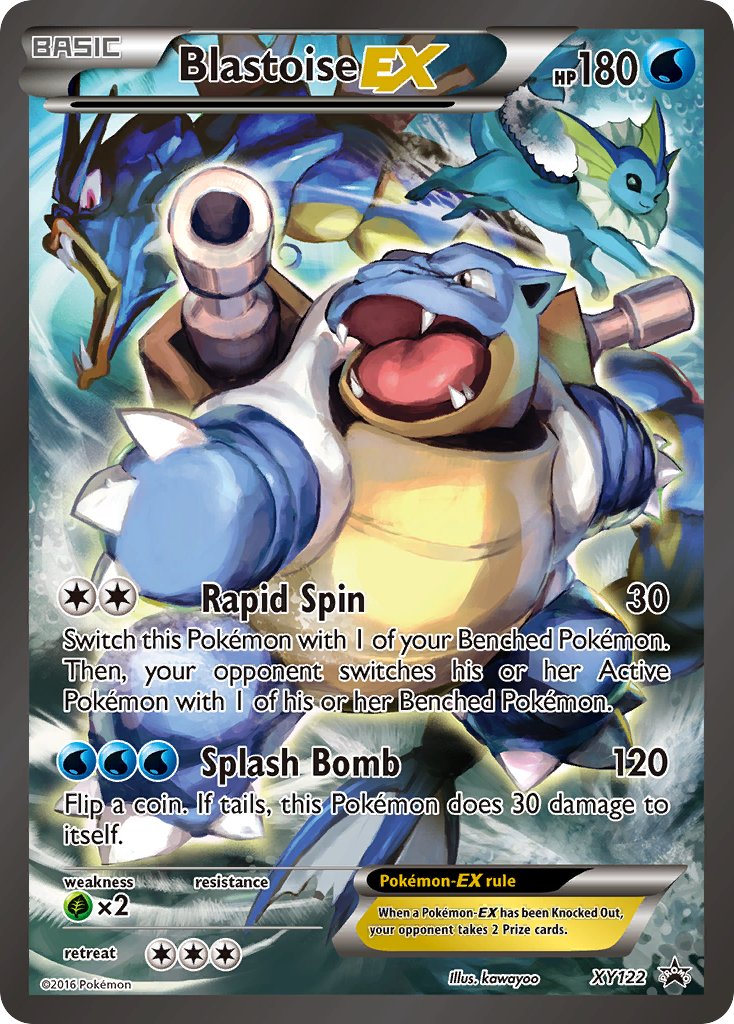 Blastoise EX XY122